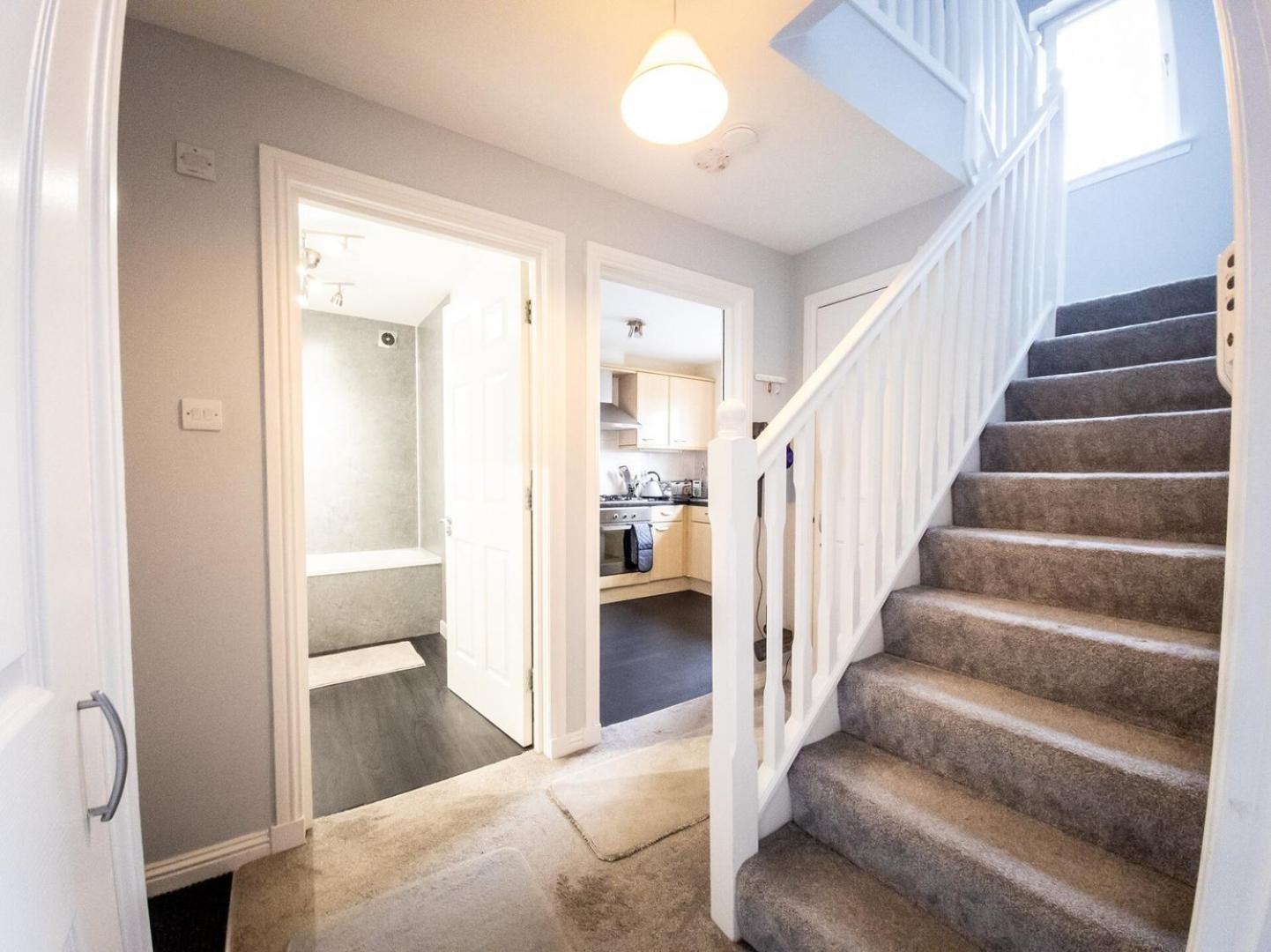 Tranquil 2Bed/2Bath Duplex Falkirk Buitenkant foto